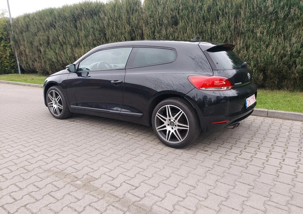 Volkswagen Scirocco cena 28900 przebieg: 134000, rok produkcji 2010 z Działdowo małe 92